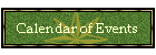Calendar of Events